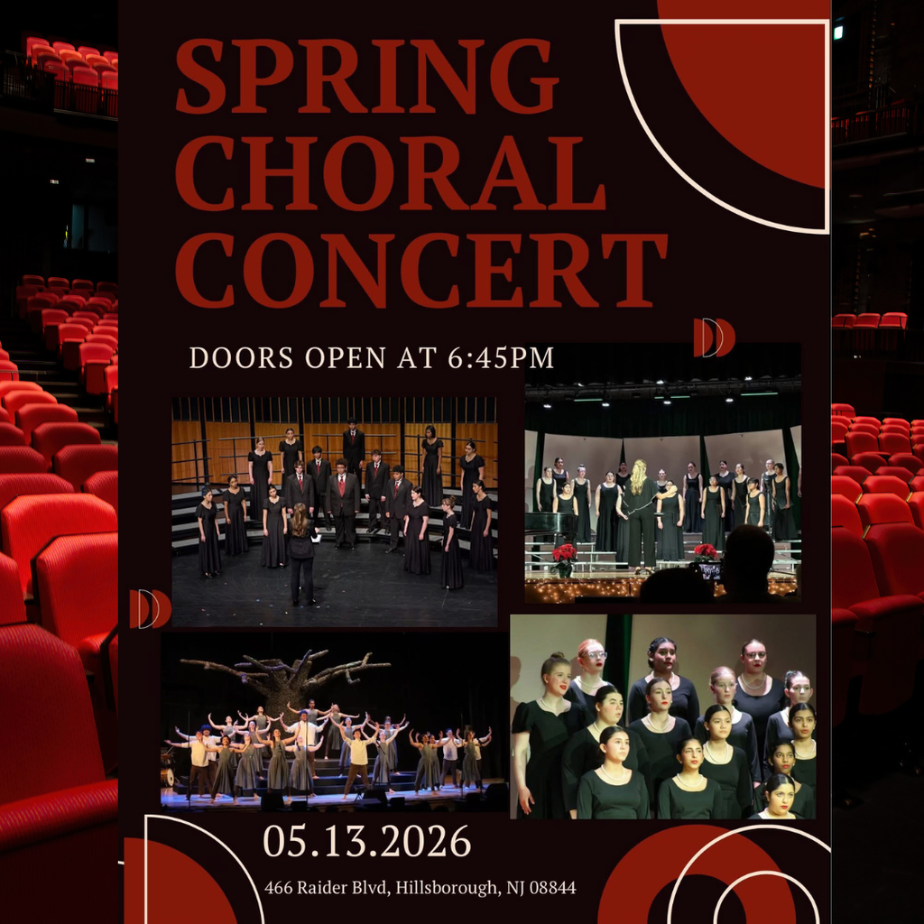 The HHS Chorale is performing their Spring Concert on Wednesday, 5/13 in the HHS auditorium at 7pm. This magnificent event is free & open to the public! Hope to see you there! Go Raiders!