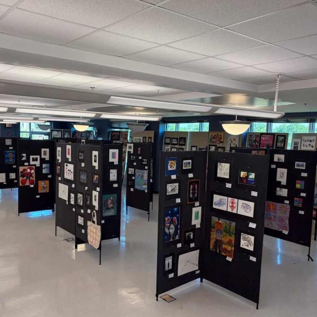 The HHS Art Team put an amazing Spring Art Show together! The students at HHS have an abundance of talent as evidenced by the quality of their works on display. Amazing job! Go Raiders!
