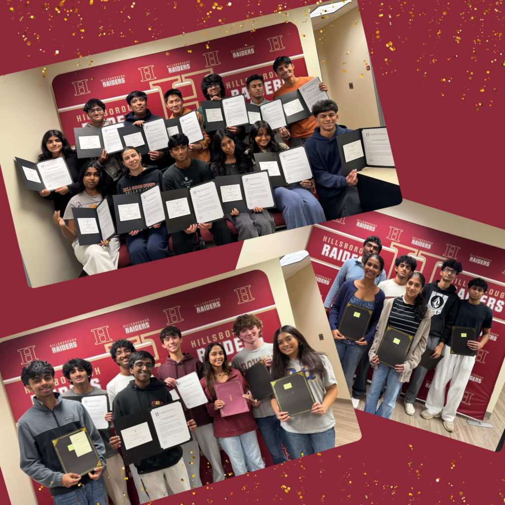 HHS would like to recognize these Commended Students in the 2027 National Merit Program. They are among the distinguished Commended Students throughout the nation that are recognized for their exceptional academic promise. This is an amazing achievement, congratulations! Go Raiders!