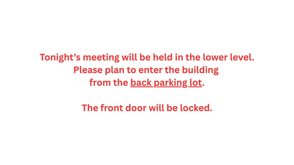 Alternate Location Notice