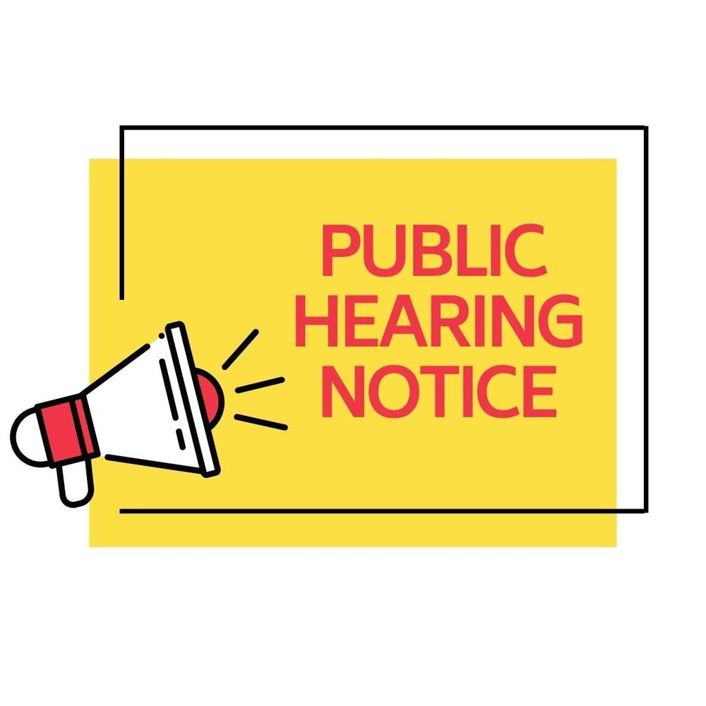 Public Hearing Notice