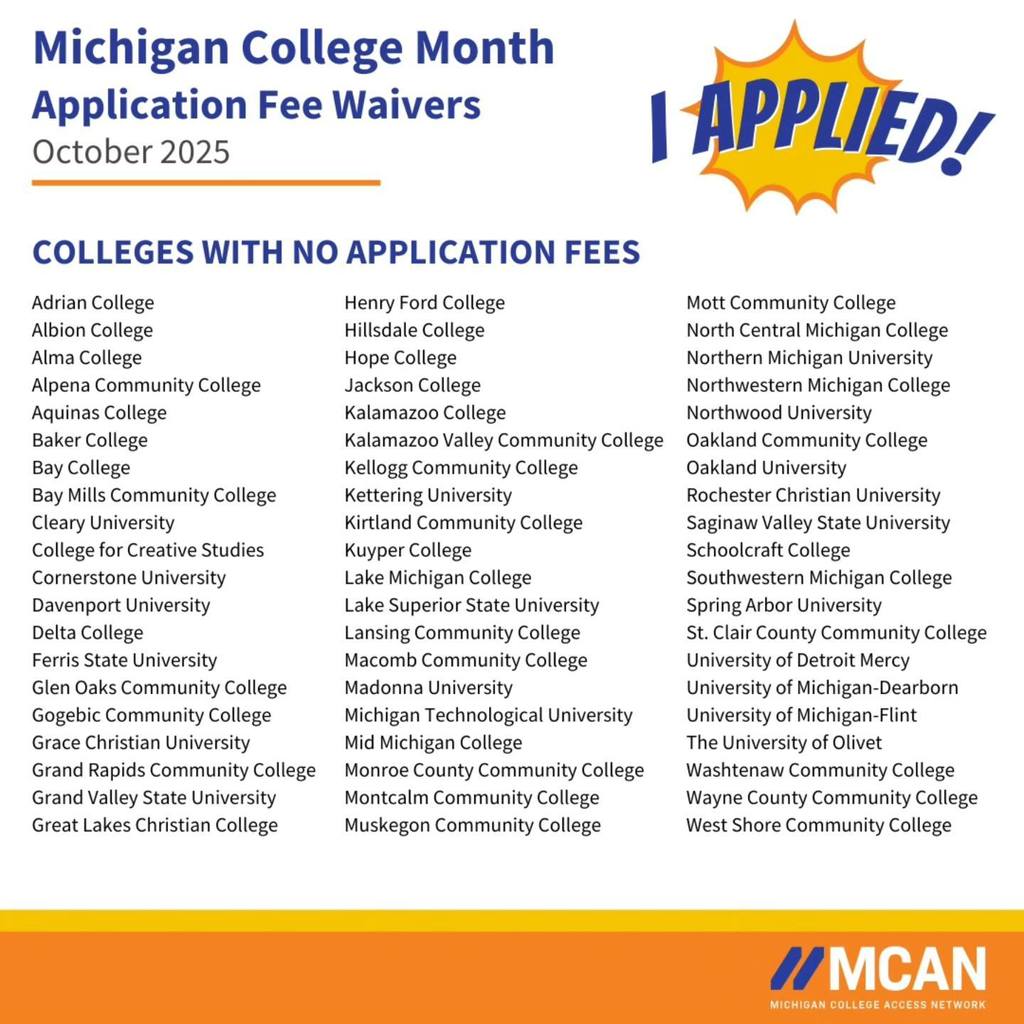 Michigan College Month 