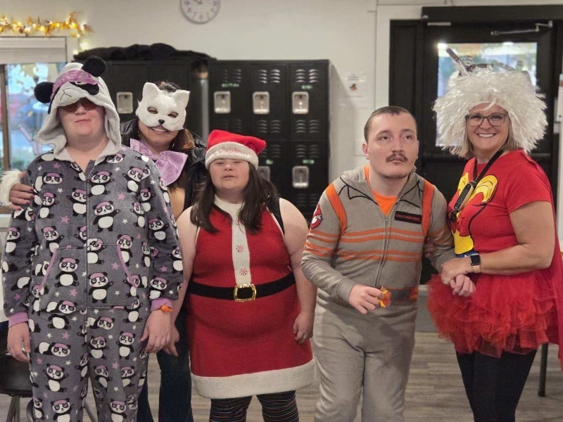 Student halloween fun