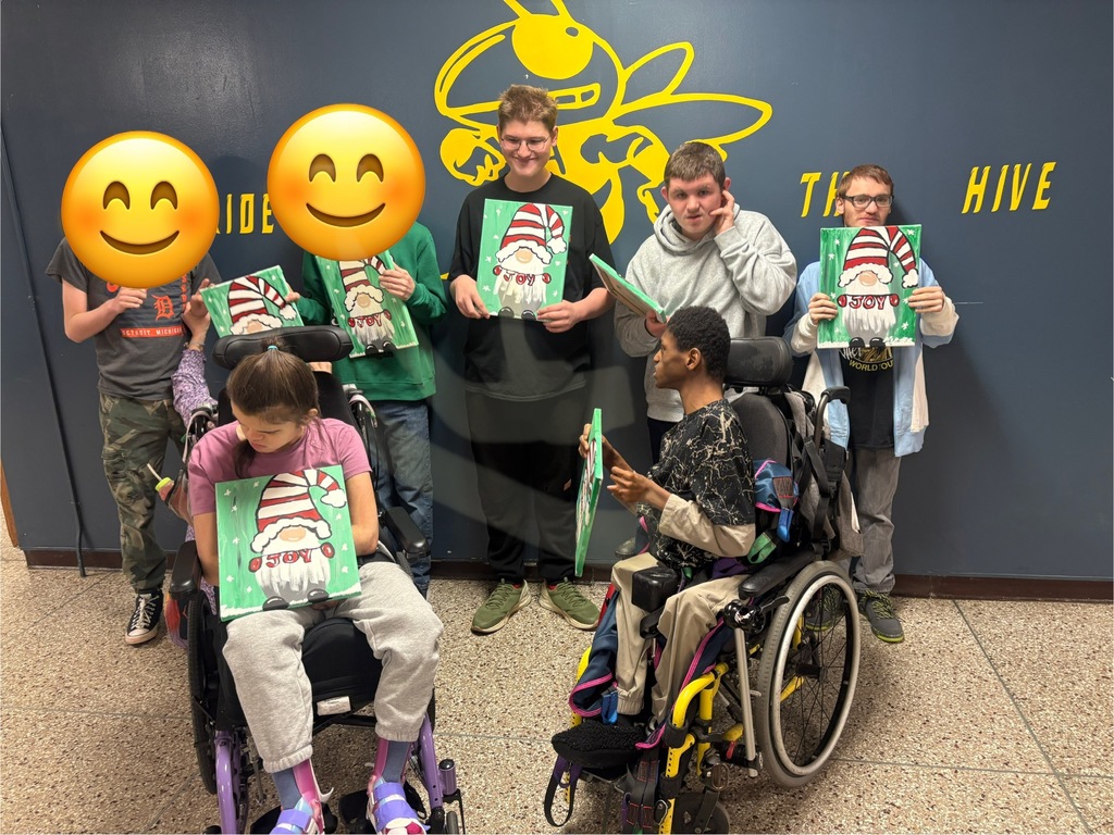 Group Photo with Gnome Paintings