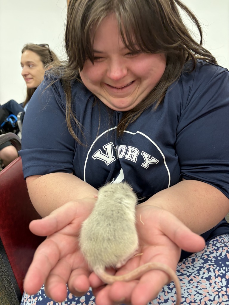 Student with Mouse