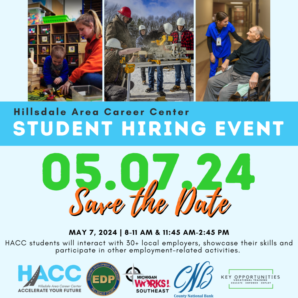 Student Hiring Event Save the Date