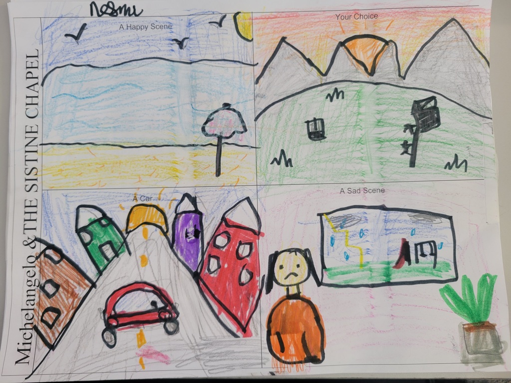 Student’s produced great work of art!