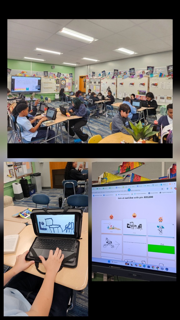 Mrs. Banks's 6th grade ELA students having fun with R.A. C.E. strategy in Curipod.