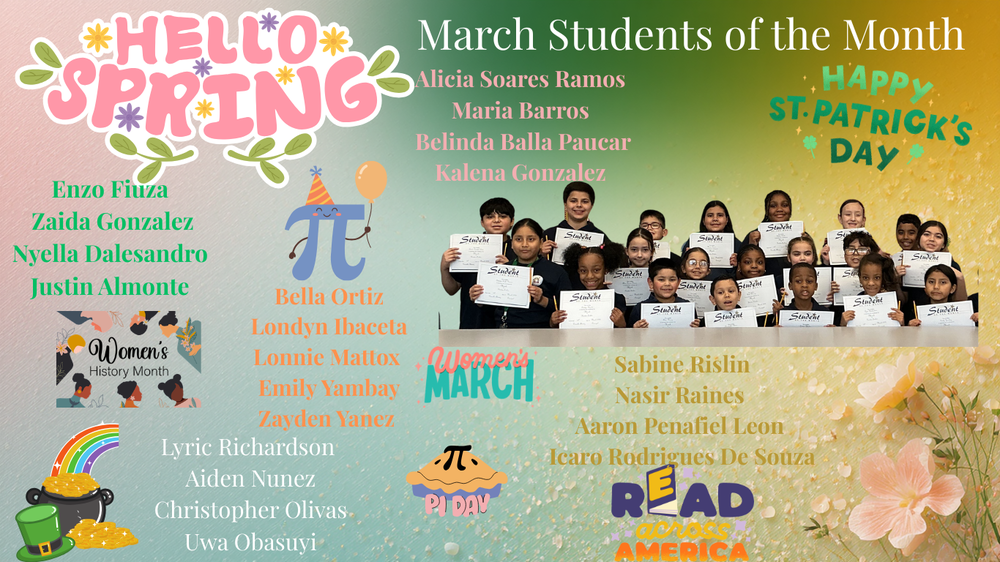 March student of the Month