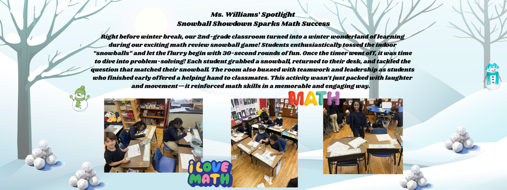 Ms. Williams' Spotlight 