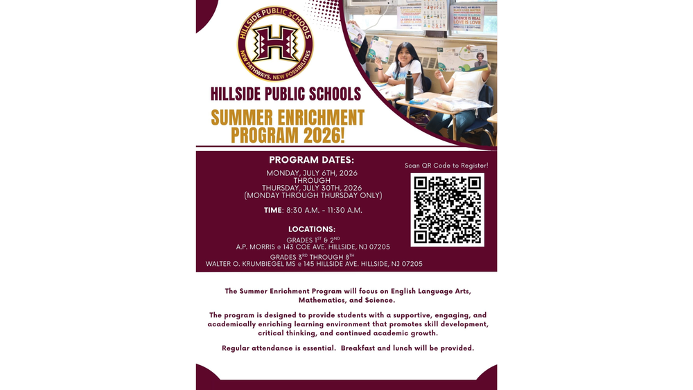 Summer School Enrichment Program 2026