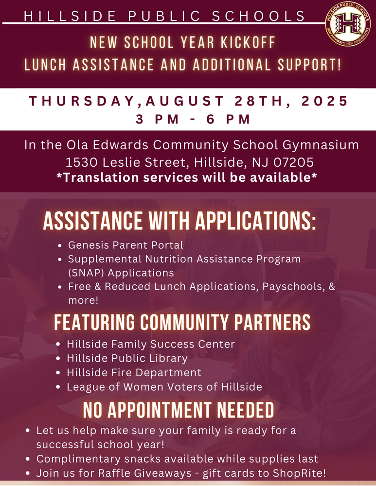 Lunch Assistance Event