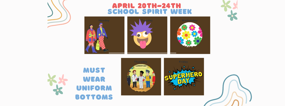 April 2026: School Spirit Week