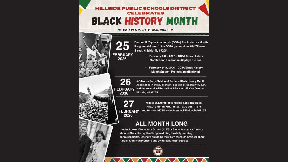 black history month schedule 2026