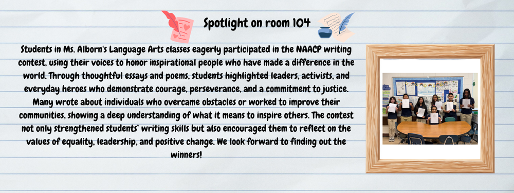 Spotlight on Room 104