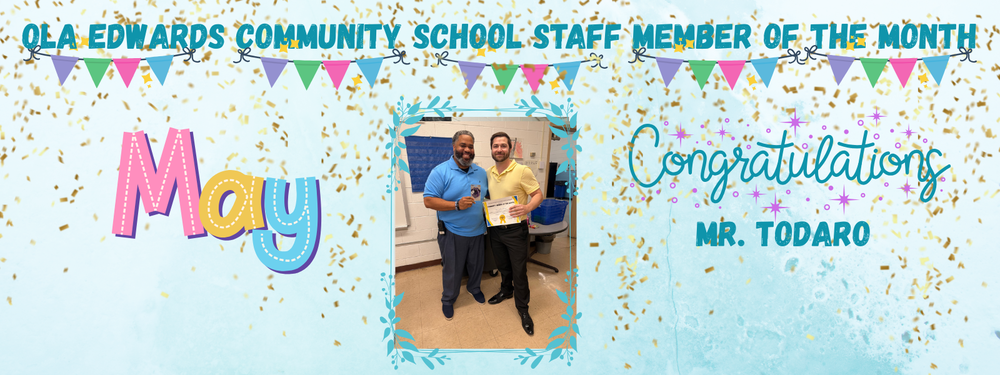 OECS Staff member of the Month