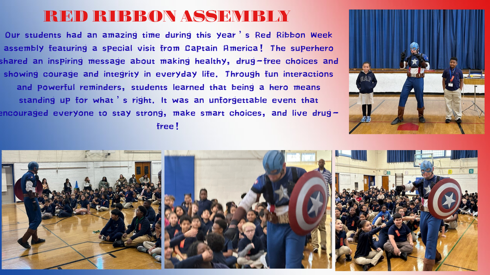 students with captain america