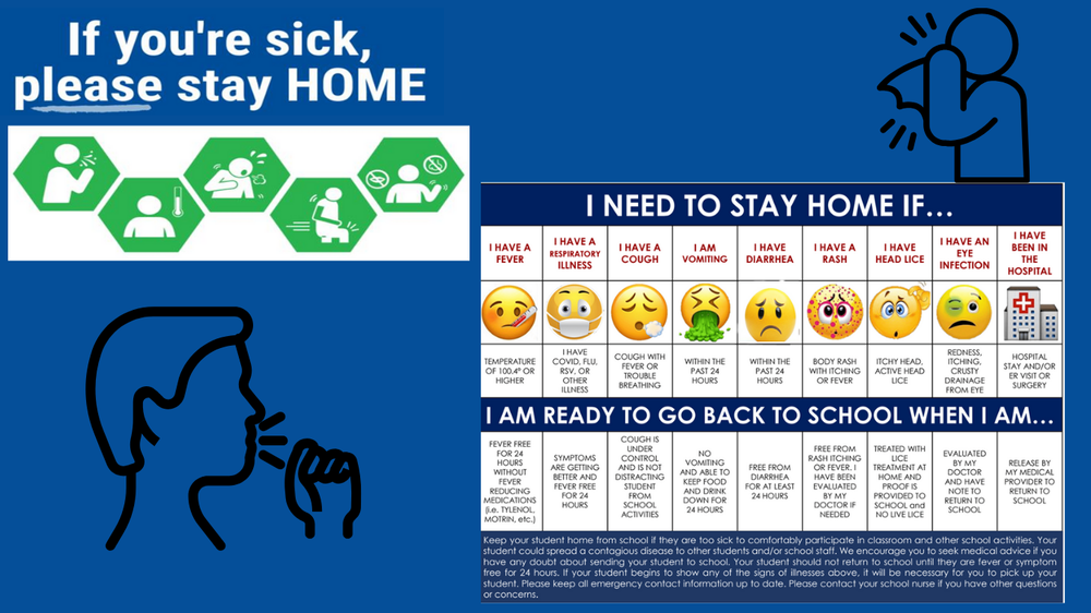 if you are sick please stay home