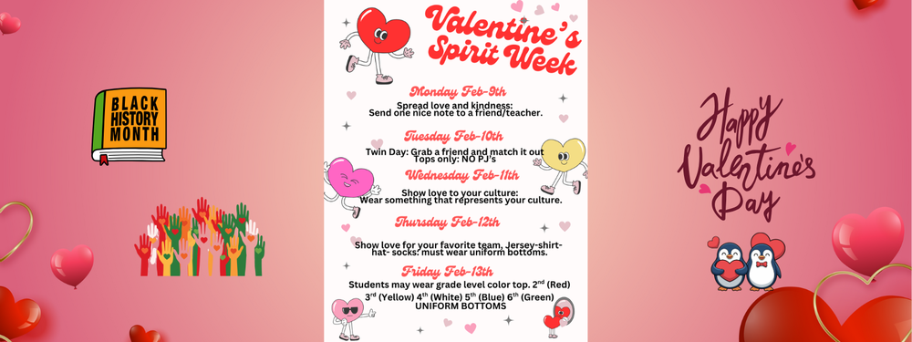 February Spirit Week 