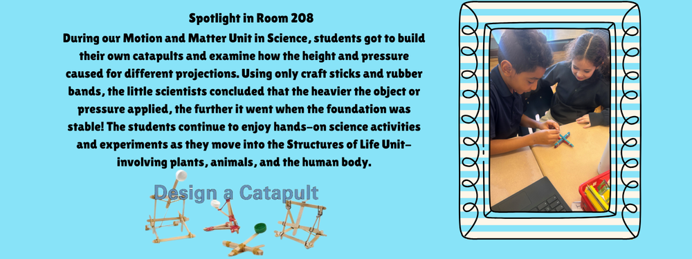 Spotlight in Room 208