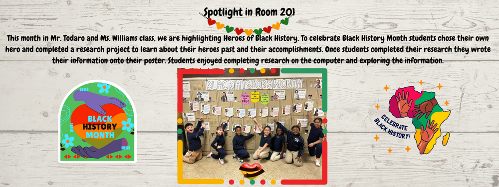 Spotlight in Room 201