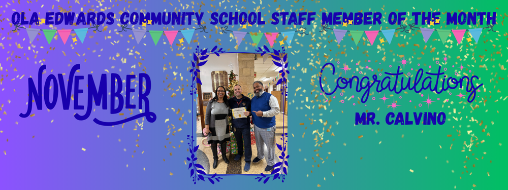 OECS Staff member of the Month 