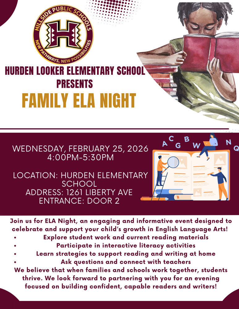 family night flyer february 25th  at 4:00pm
