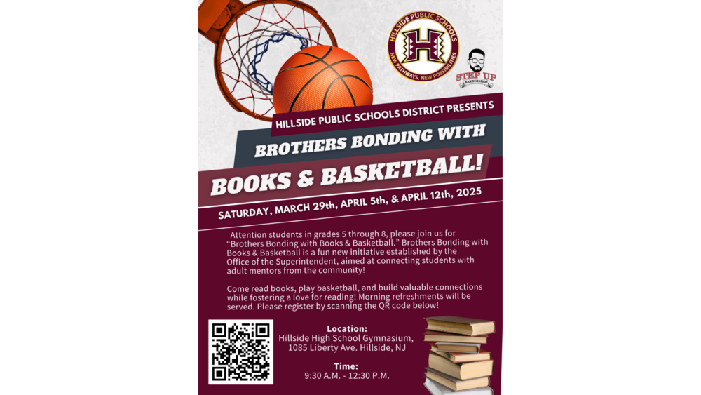 Brothers Bonding with Books & Basketball Program! 