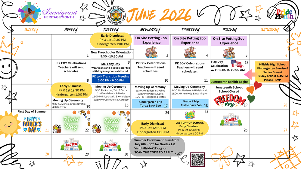June Calendar