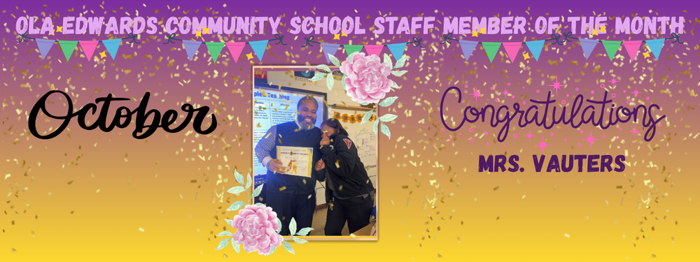 OECS Staff member of the Month