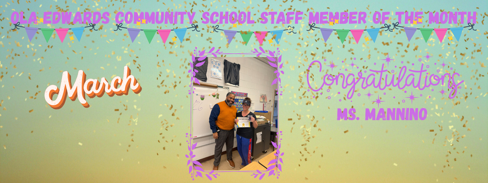 OECS Staff member of the Month