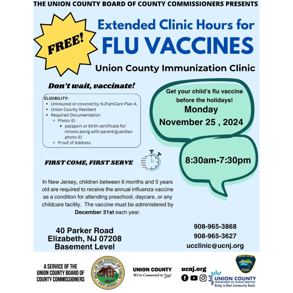 Flu Vaccine Extended Hours