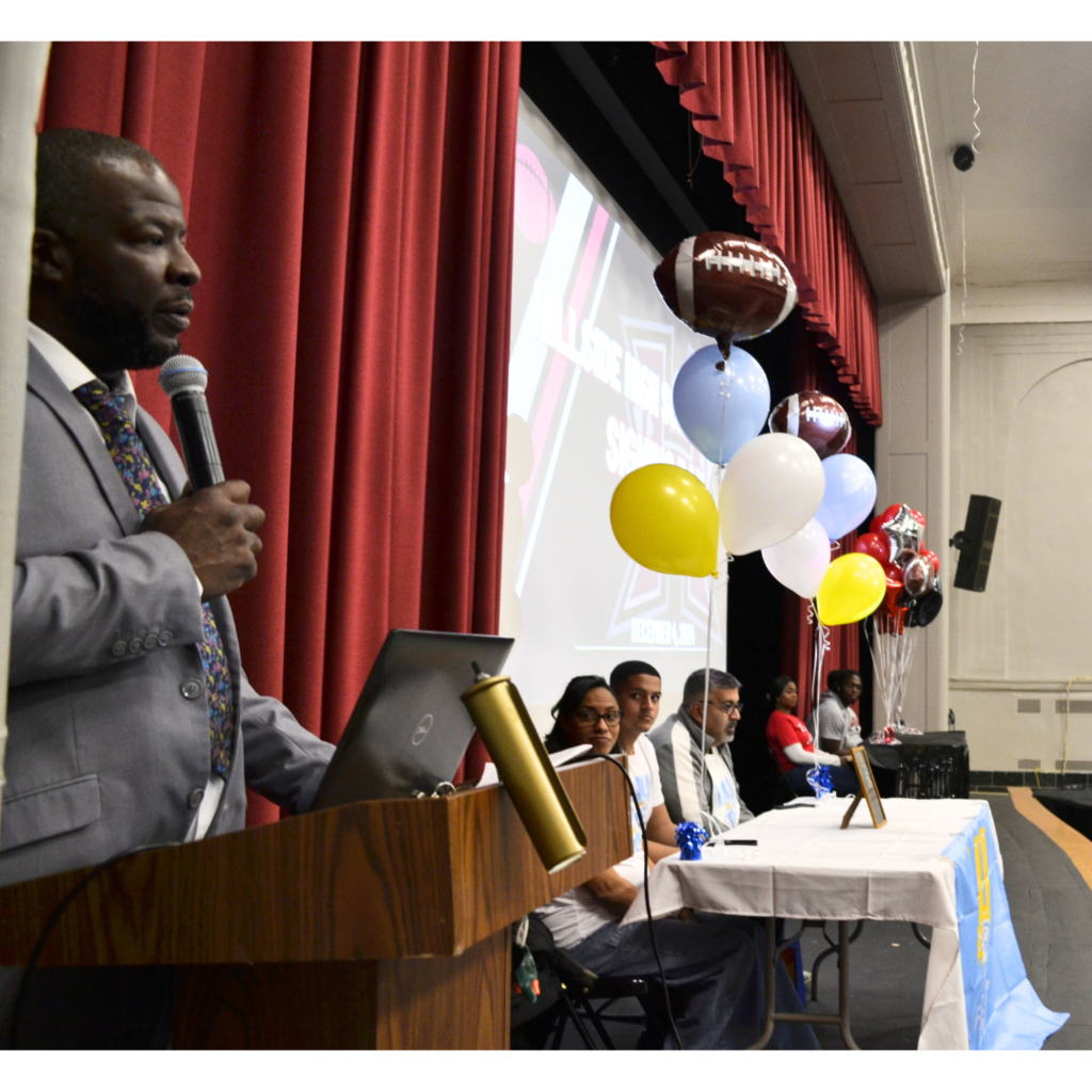 Signing Day at Hillside High School