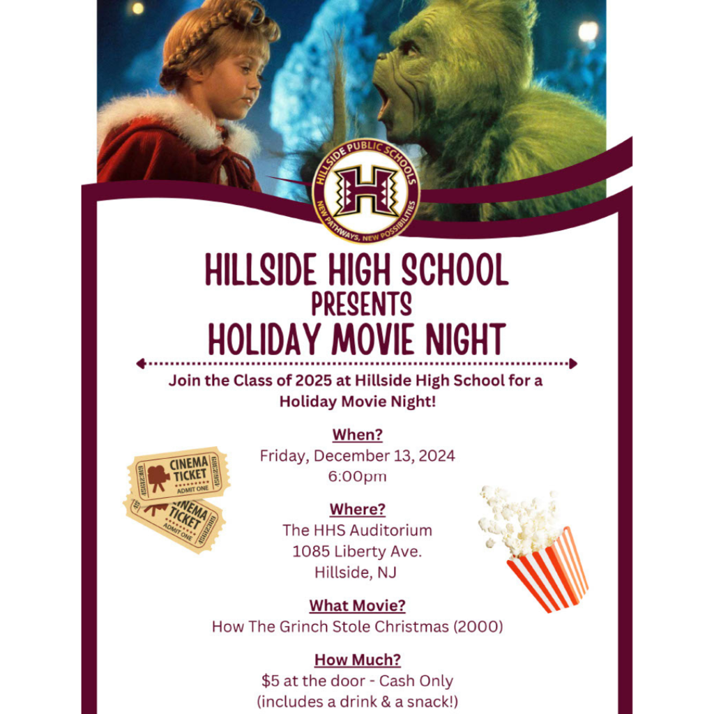 Hillside High School Holiday Movie Night