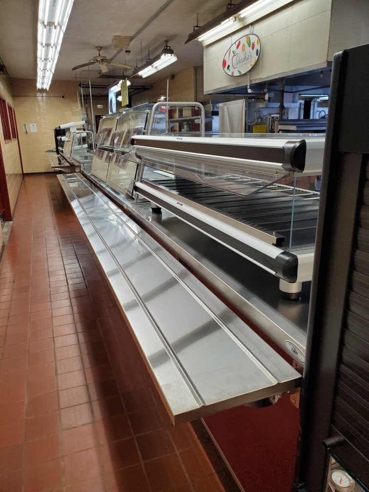 New Cafeteria Line at Hillside High School