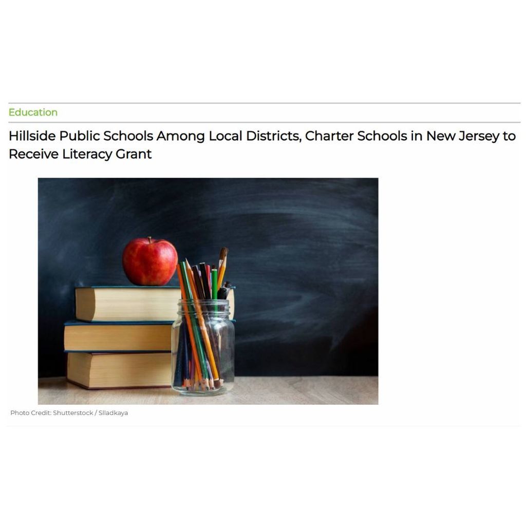 Literacy Grant for Hillside Public Schools