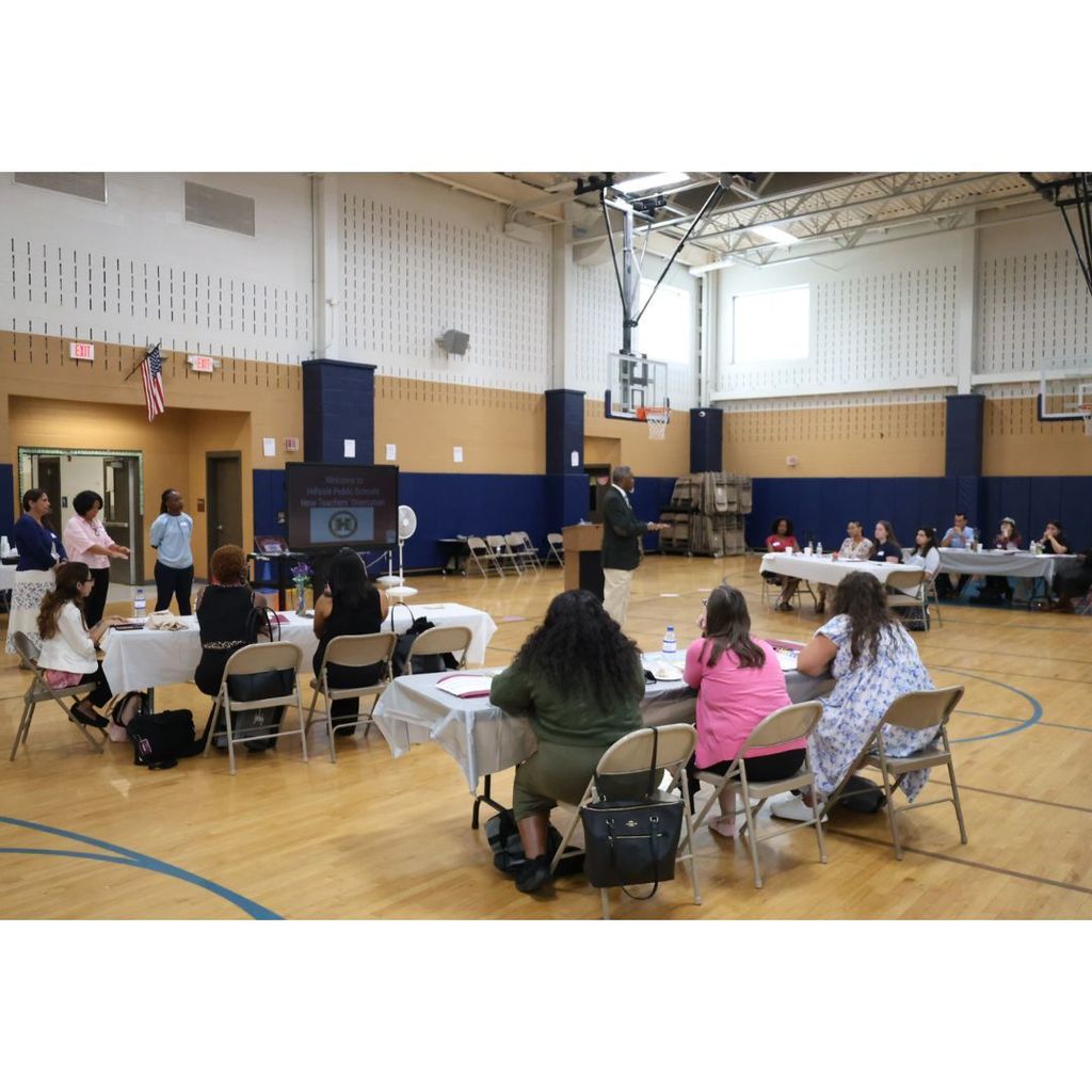 New teacher orientation
