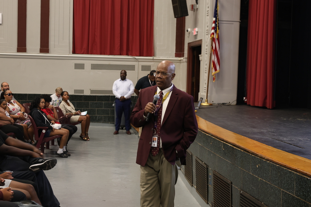 Freshman Orientation at Hillside High School 2025