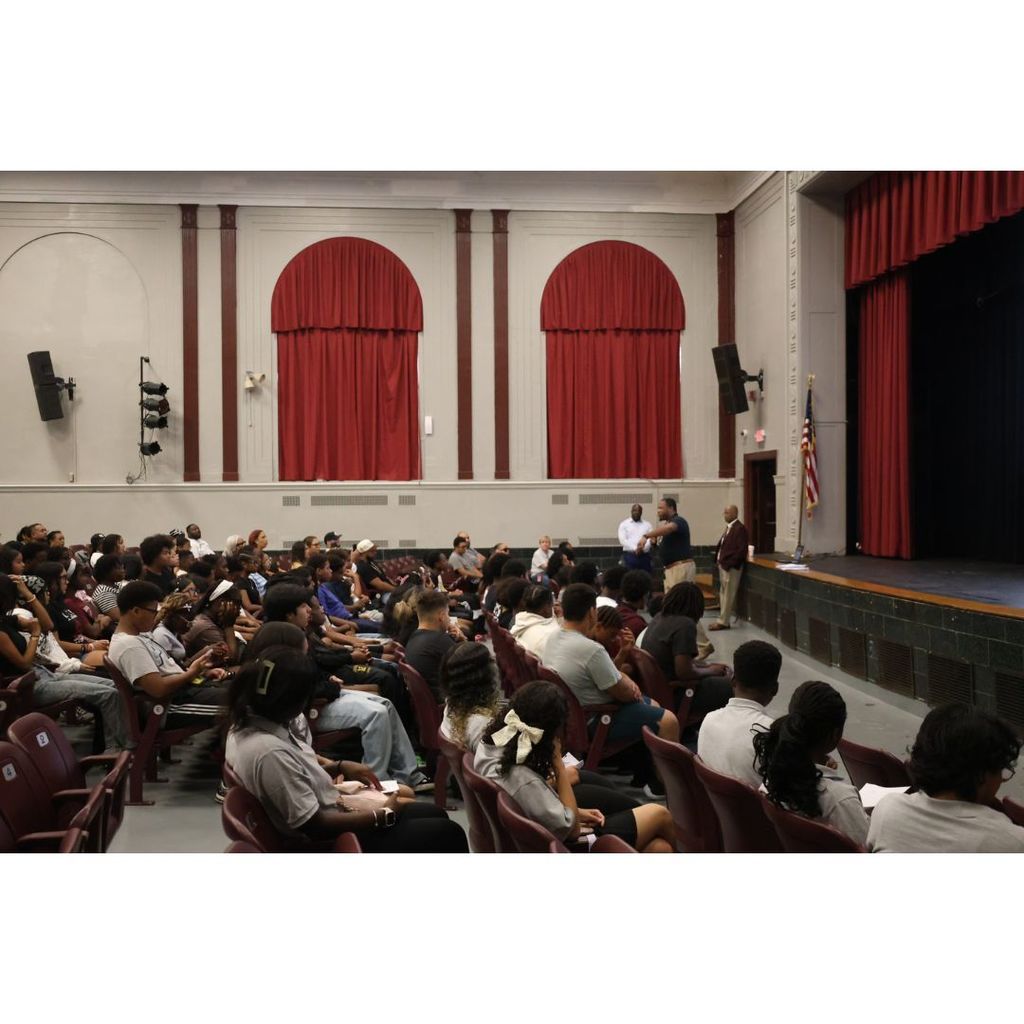 Freshman Orientation at Hillside High School 2025
