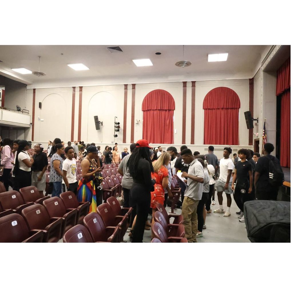 Freshman Orientation at Hillside High School 2025
