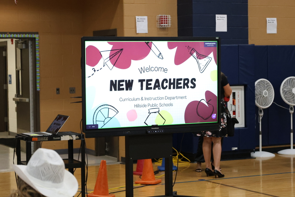 New teacher orientation