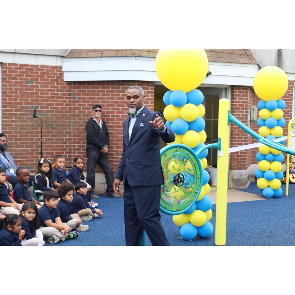 A.P. Morris New Playground Ribbon Cutting Ceremony