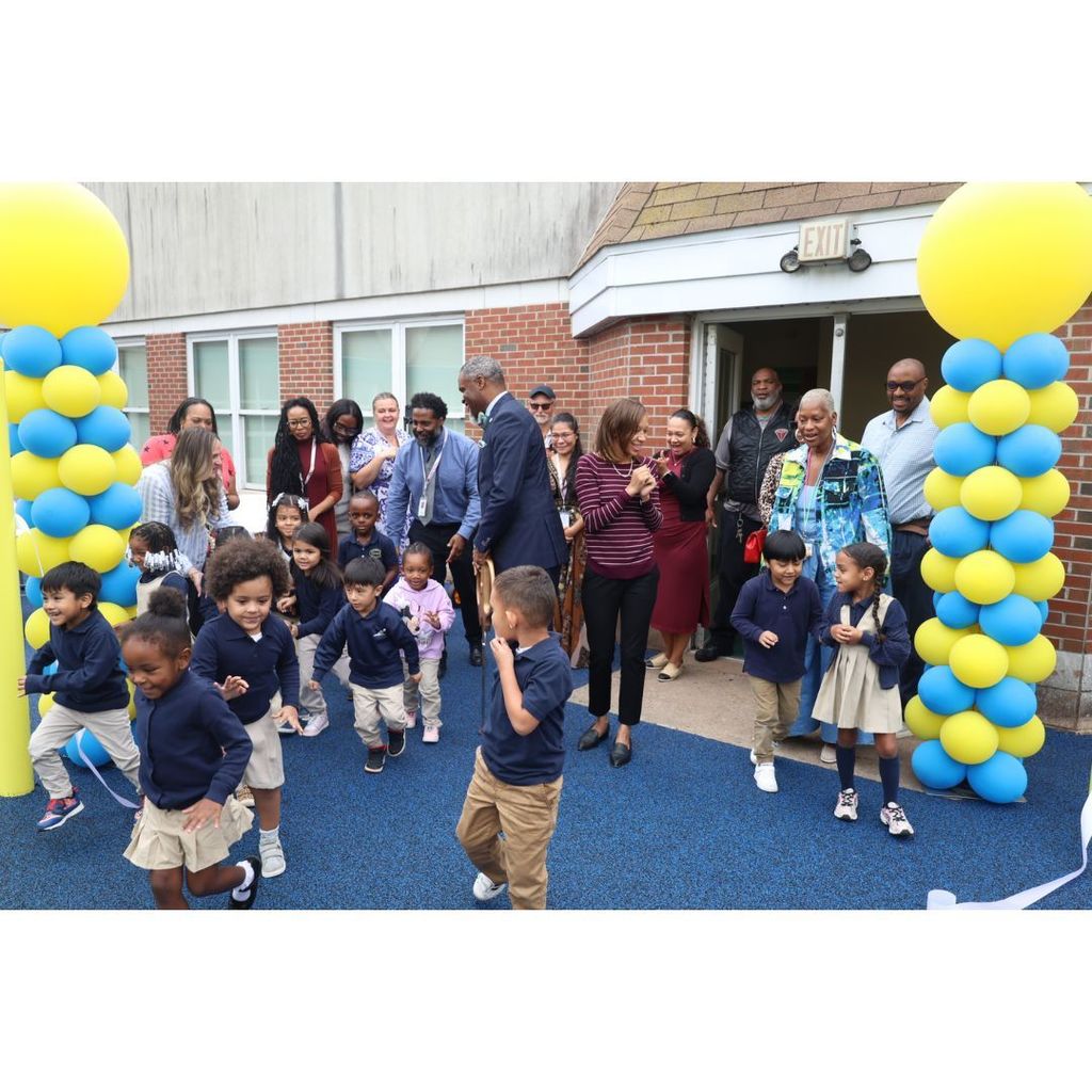 A.P. Morris New Playground Ribbon Cutting Ceremony