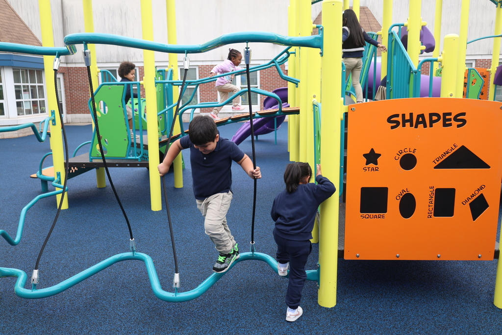 A.P. Morris New Playground Ribbon Cutting Ceremony