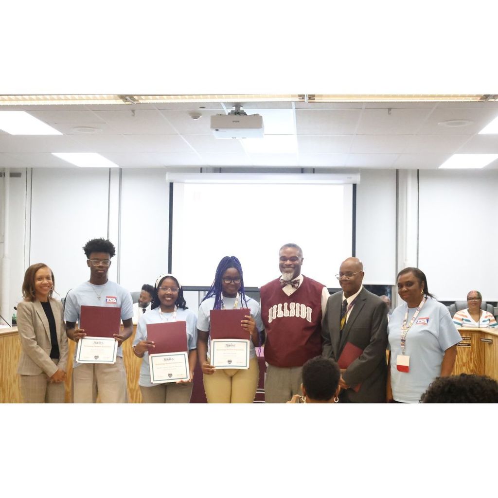 JETS Club honored at Board Meeting