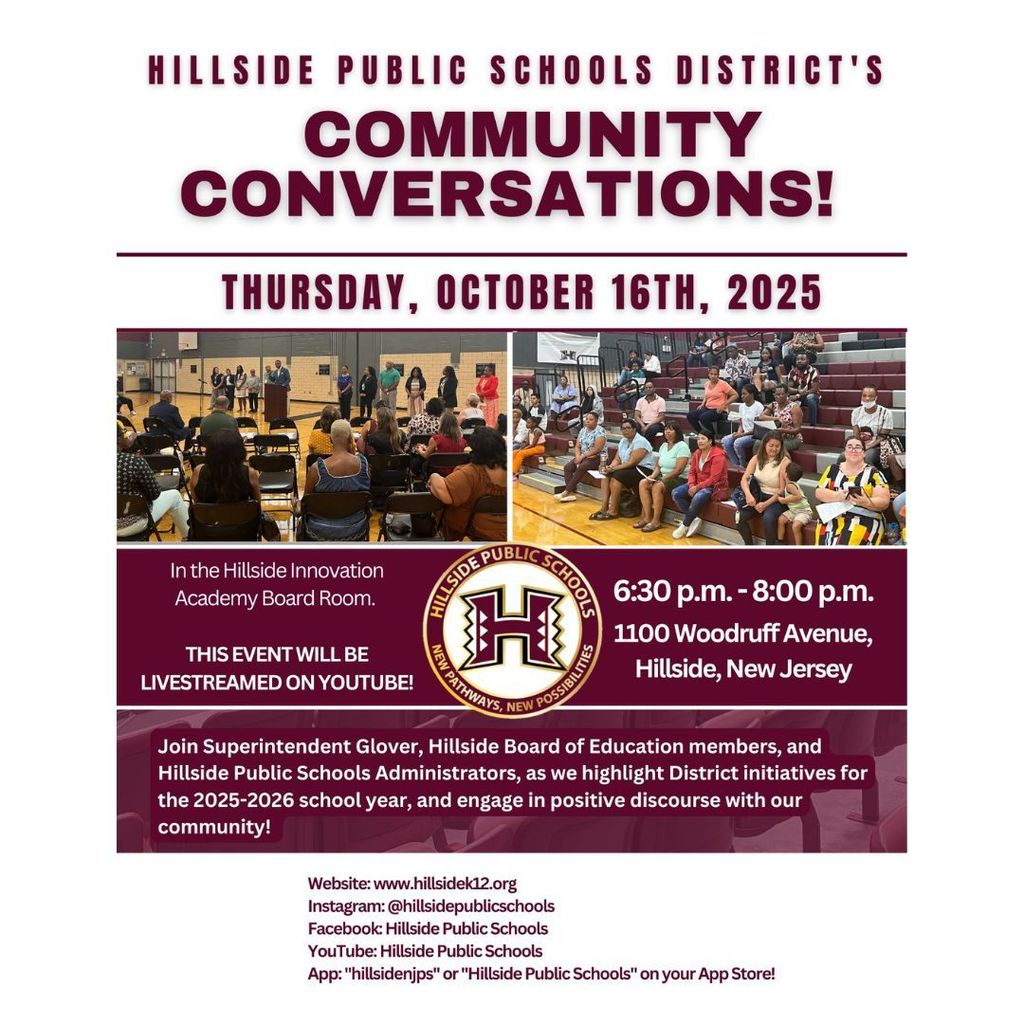 Community Conversations October Flyer