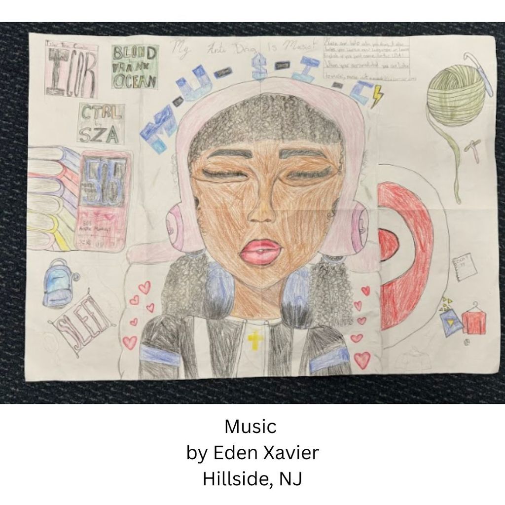 Red ribbon week artwork