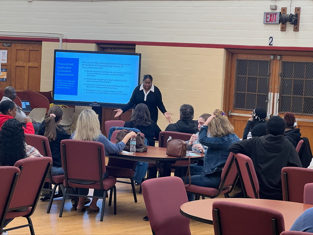 Financial Aid Night at Hillside High School