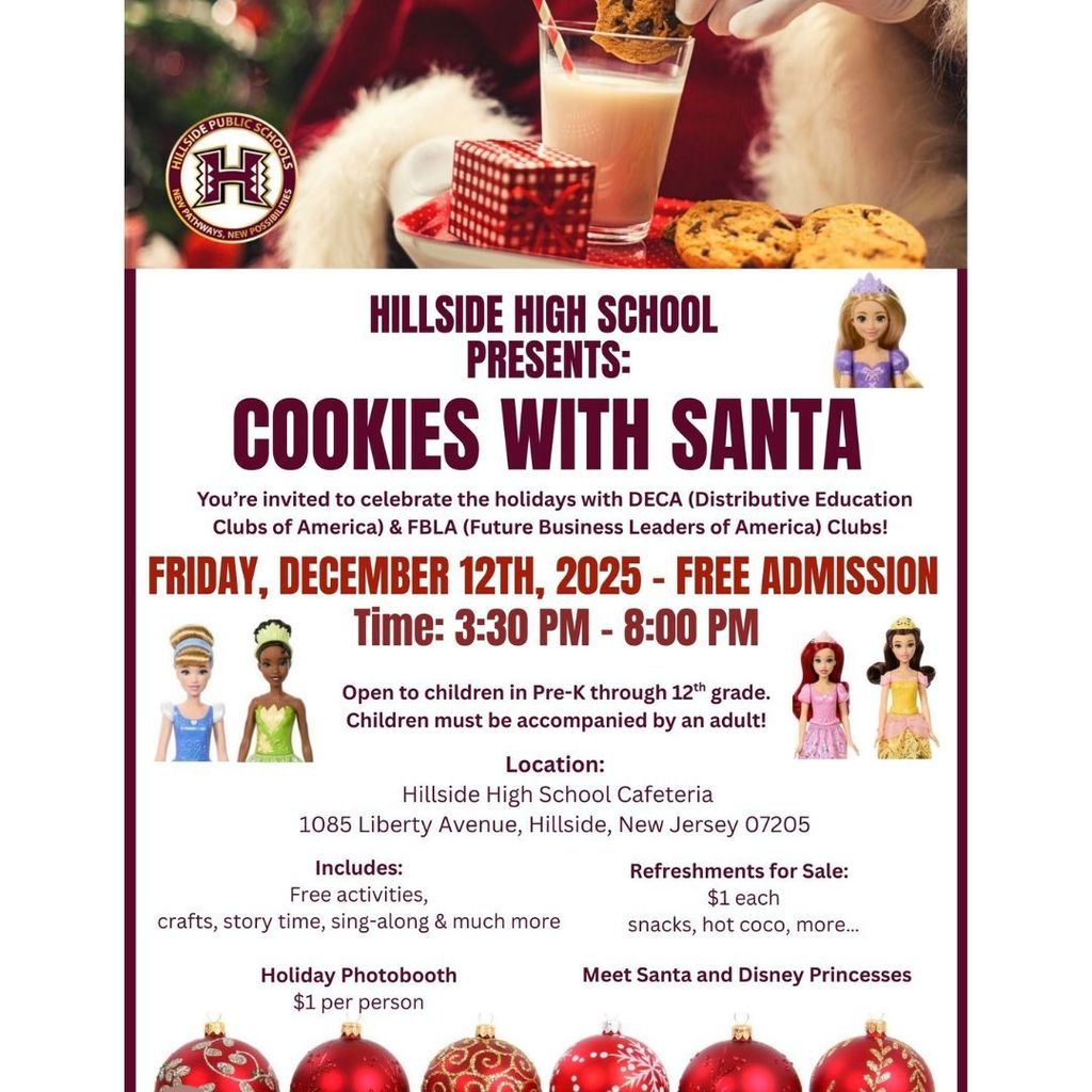 Cookies with Santa Flyer