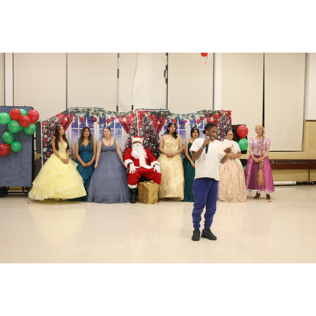 Cookies with Santa at Hillside High School!